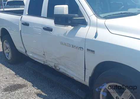 2012 Ram 1500 St from USA, damaged, VIN 1C6RD7FT8CS314467